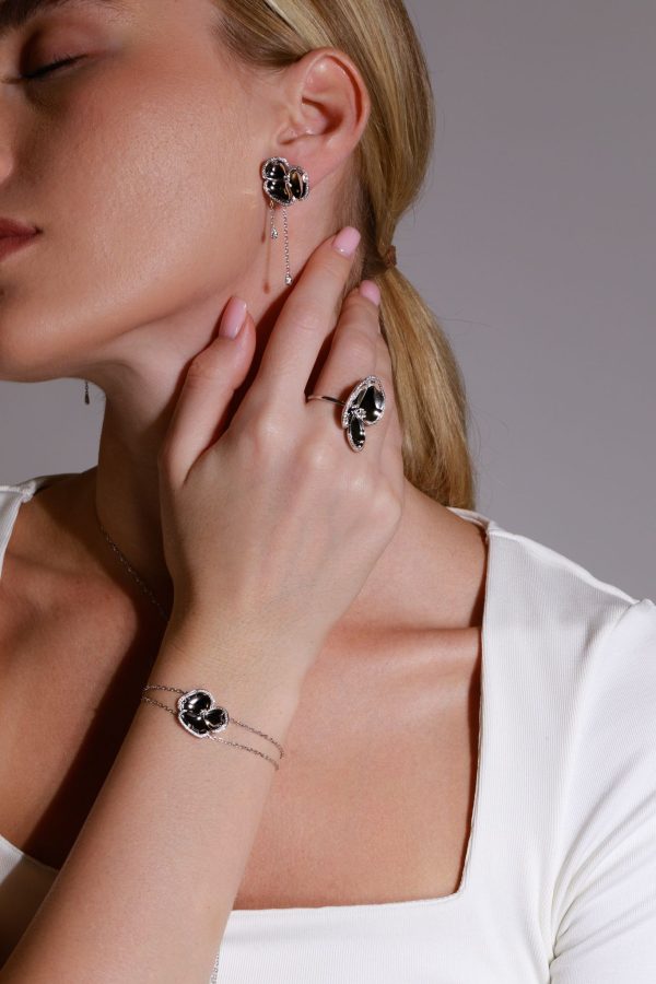 Gold Orchid (Bracelet)