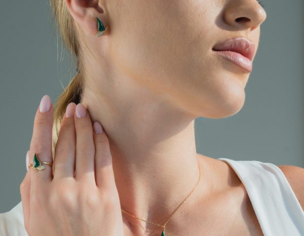 Green Butterfly (Earrings)