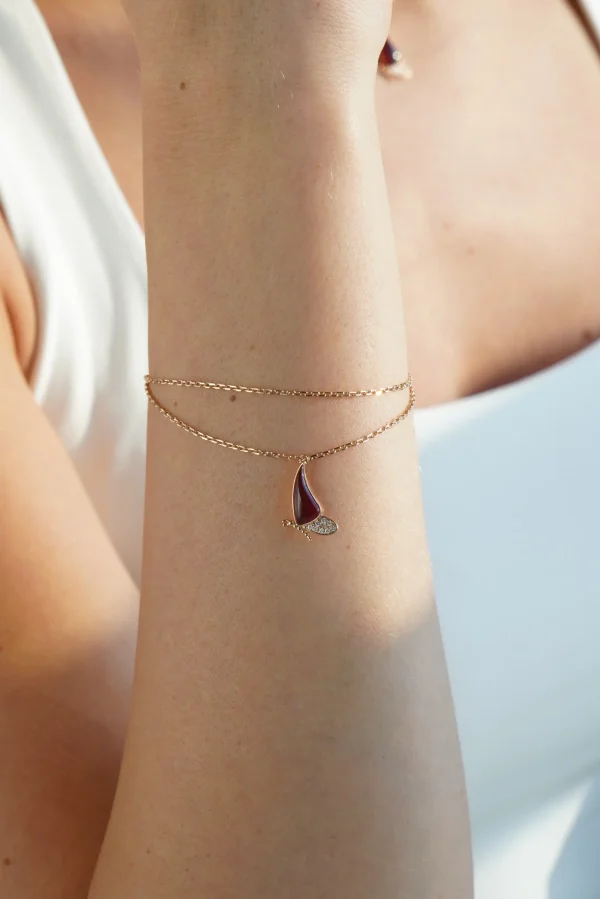 Red Butterfly (Bracelet)