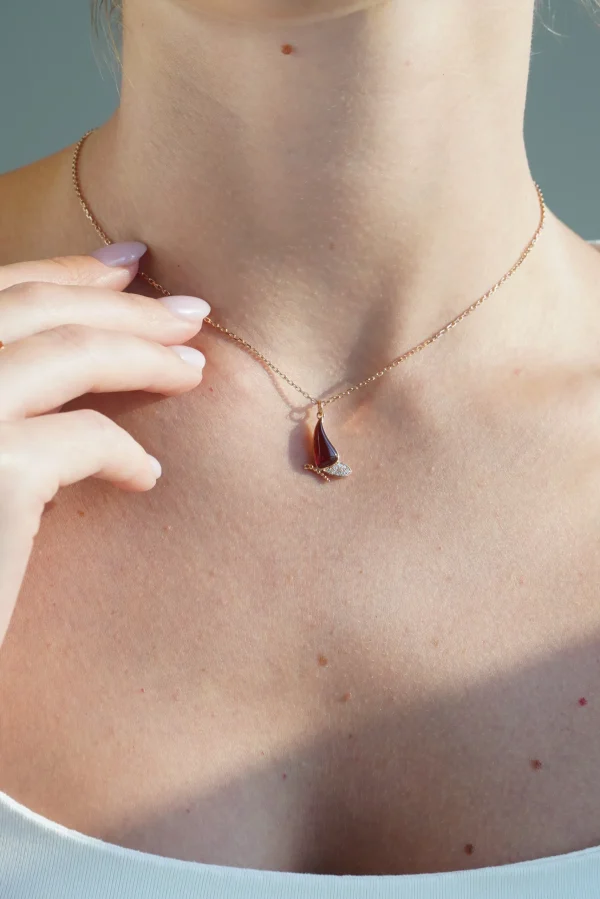 Red Butterfly (Necklace)