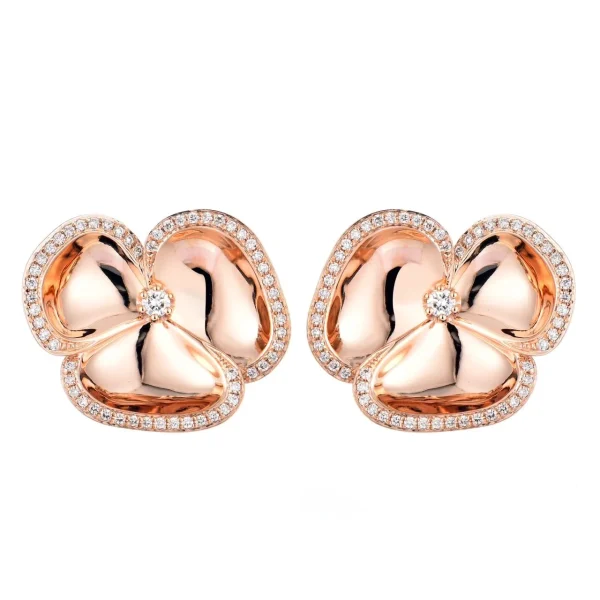 Gold Orchid (Earrings)