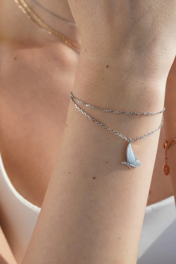 Blue Butterfly (Bracelet)