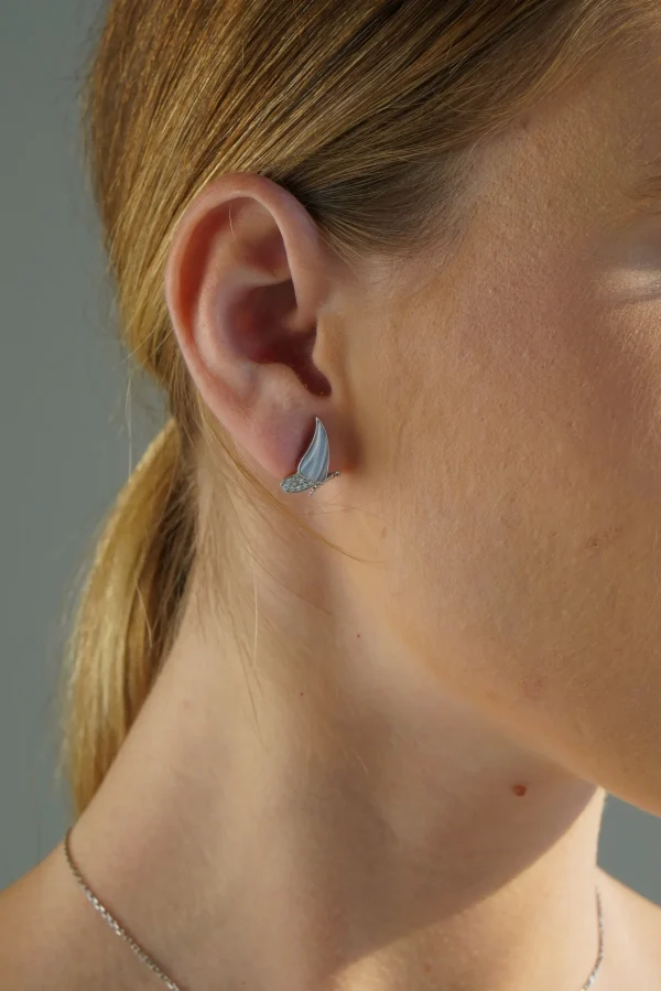 Blue Butterfly (Earrings)