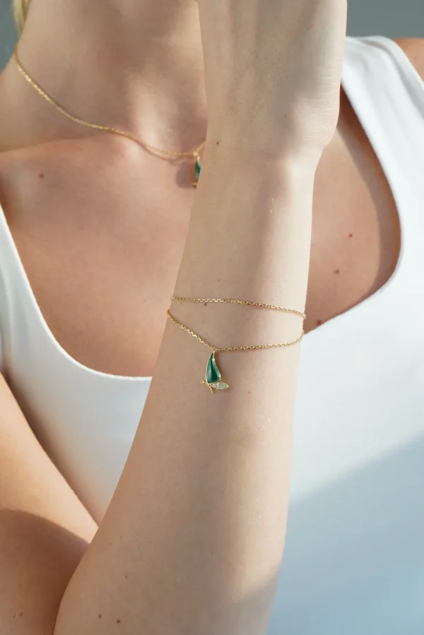 Green Butterfly (Bracelet)