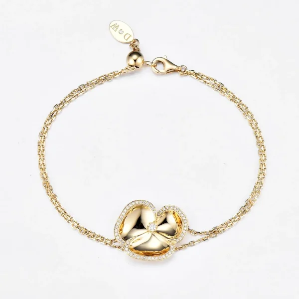 Gold Orchid (Bracelet)