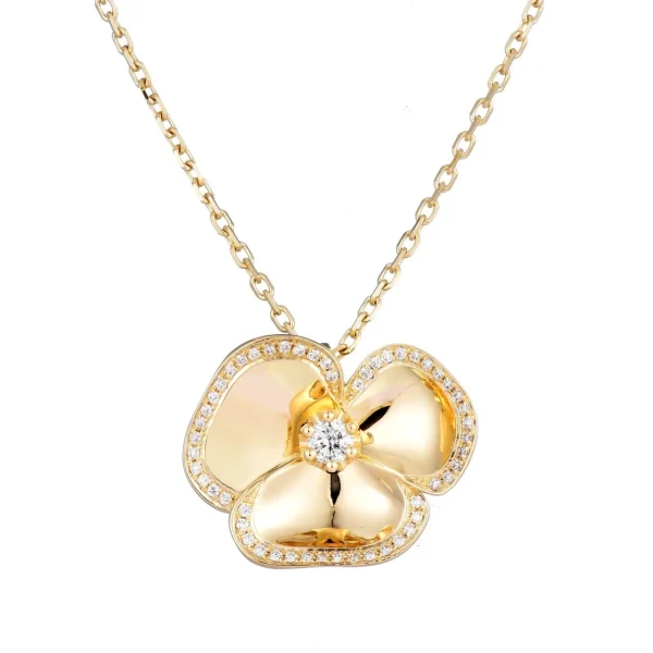 Gold Orchid (Necklace)
